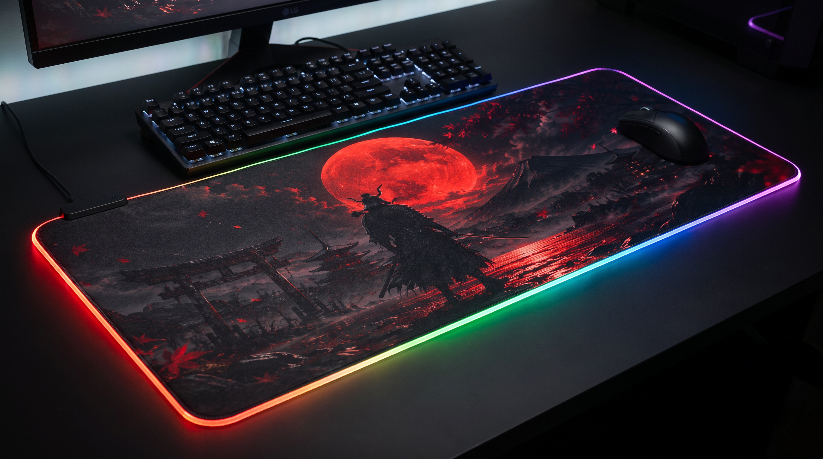 LED Gaming Mouse Pad
