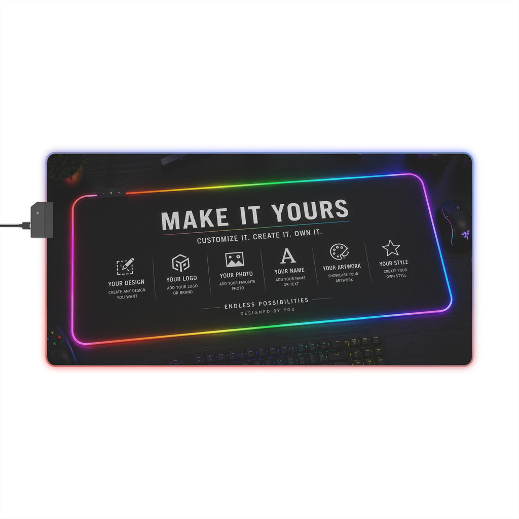 LED Gaming Mouse Pad